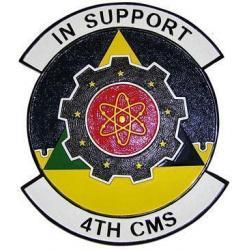 4th CMS Squadron Plaque