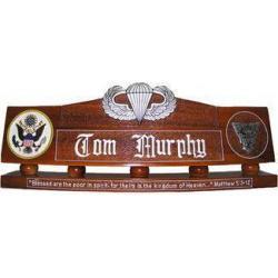 Army Parachutist Desk Nameplate
