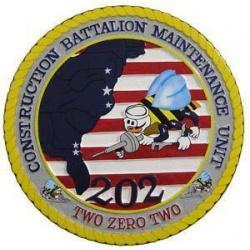 Construction Battalion Maintenance Unit 202 Plaque