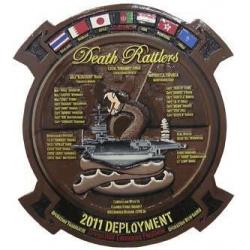 Death Rattlers Deployment Plaque