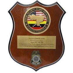 Marine Security Group Plaque