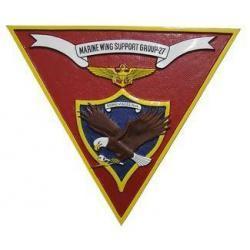 Marine Wing Support Group 27 Seal Plaque