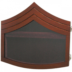 Shadow Box US Marine Corps E6 Natural Finish