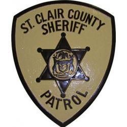 St Clair County Sheriff Patrol Badge
