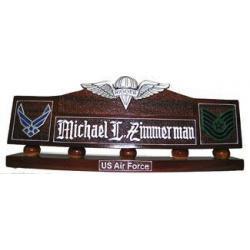 USAF Rigger Desk Nameplate