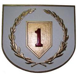 USMC 1st Battalion Patch Seal Plaque