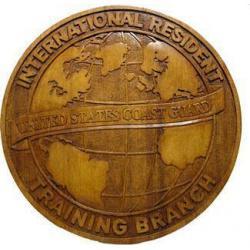 US Coast Guard International Resident Training Branch Plaque