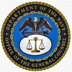US Navy Office of the General Counsel Seal Plaque