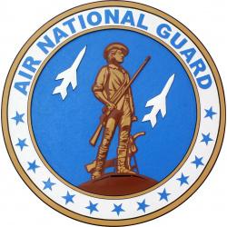 air national guard seal plaque