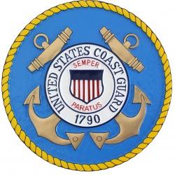 coast guard seal plaque uscg