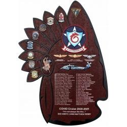 cruise plaque uss nimitz