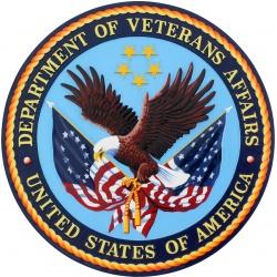 department of veterans affairs seal plaque