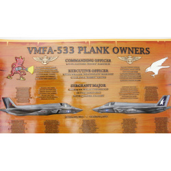 example of plankowner plaque