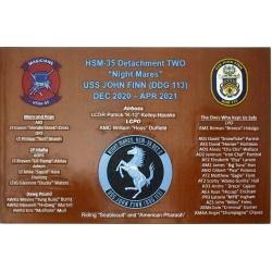 hsm 35 criuse plaque