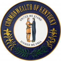 kentucky state seal plaque