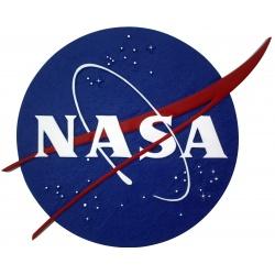 nasa logo plaque