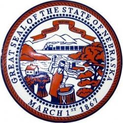 nebraska state seal plaque