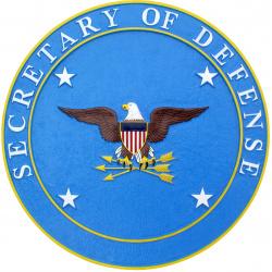 seal of the office of the secretary of defense plaque