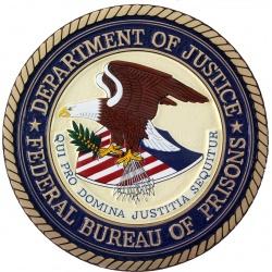 seal of the us department of justice plaque