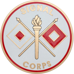 signal corps seal plaque