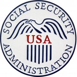 social security administration seal  plaque