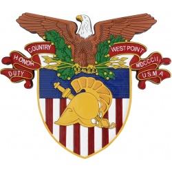 united states military academy at west point crest plaque 1261413430