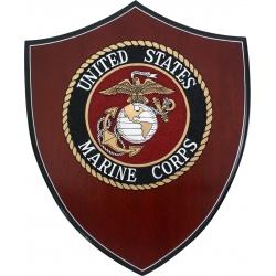 us marine corp usmc plaque shield plaque