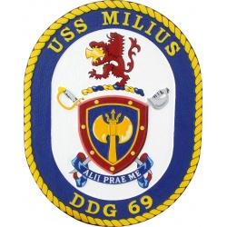 uss milius ddg 69 ship plaque 1 148077094