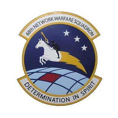 68th Network Warfare Squadron Plaque