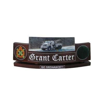 Army Ordnance Desk Nameplate