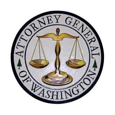 Attorney General of Washington Seal Plaque