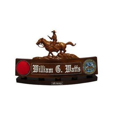 Buffalo Soldier Desk Nameplate
