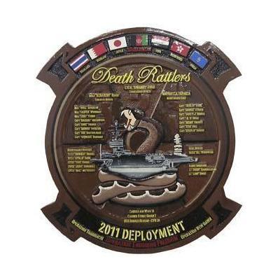Death Rattlers Deployment Plaque