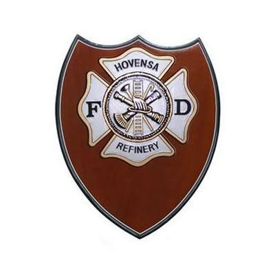 Fire Department Presentation Plaque
