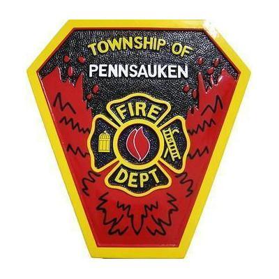 Fire Department Township of Pennsauken Patch Seal Plaque