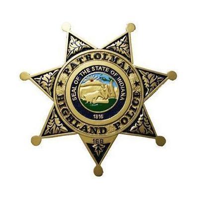 Highland Police Patrolman Badge Plaque