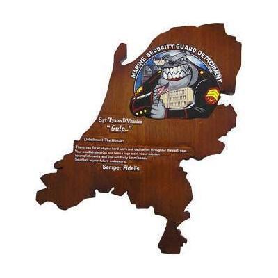 MSGD Presentation Plaque With Wordings