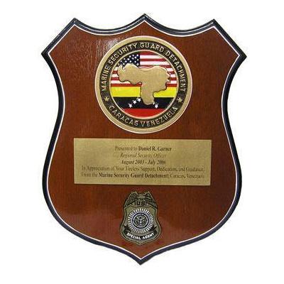 Marine Security Group Plaque