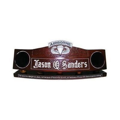 Military Airborne Desk Nameplate