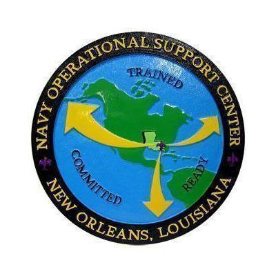 Navy Operational Support Plaque