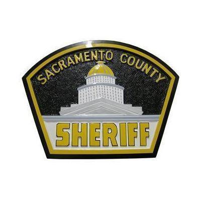 Sacramento County Sheriff Patch Plaque