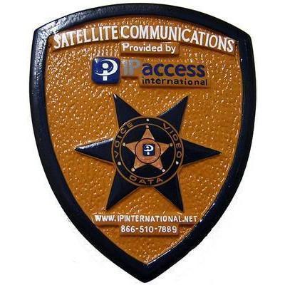Satellite Communications Seal Plaque