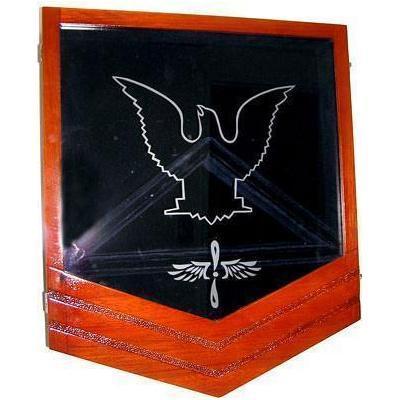 Shadow Box Navy E6 Natural Finish