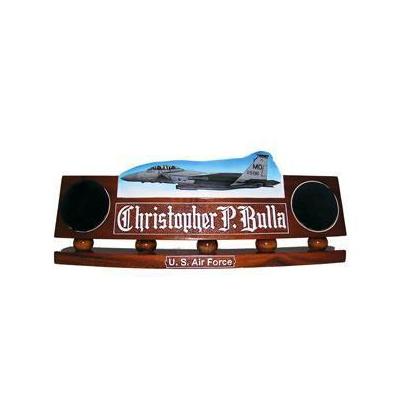 USAF Airplane in Flight Desk Name Plate
