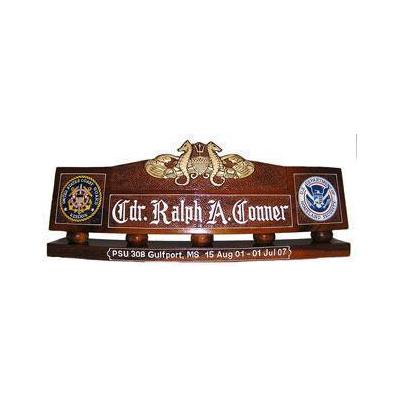 USCG Port Security Desk Nameplate