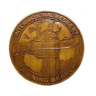 US Coast Guard International Resident Training Branch Plaque