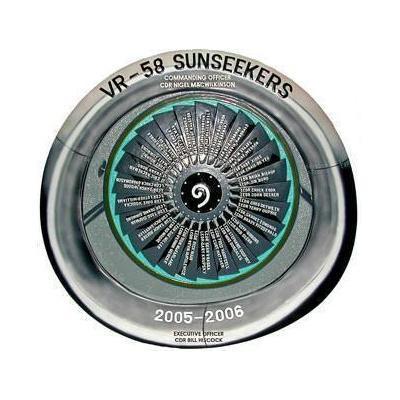 VR-58 Sunseekers Navy Deployment Plaque