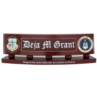 air force classic desk nameplate