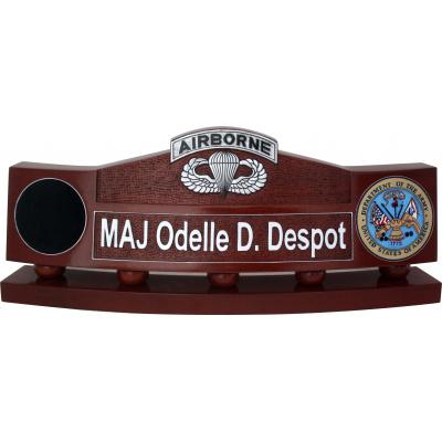 army airborne desk nameplate