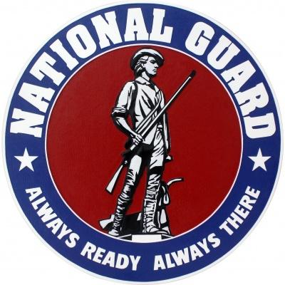 army national guard seal plaque variation